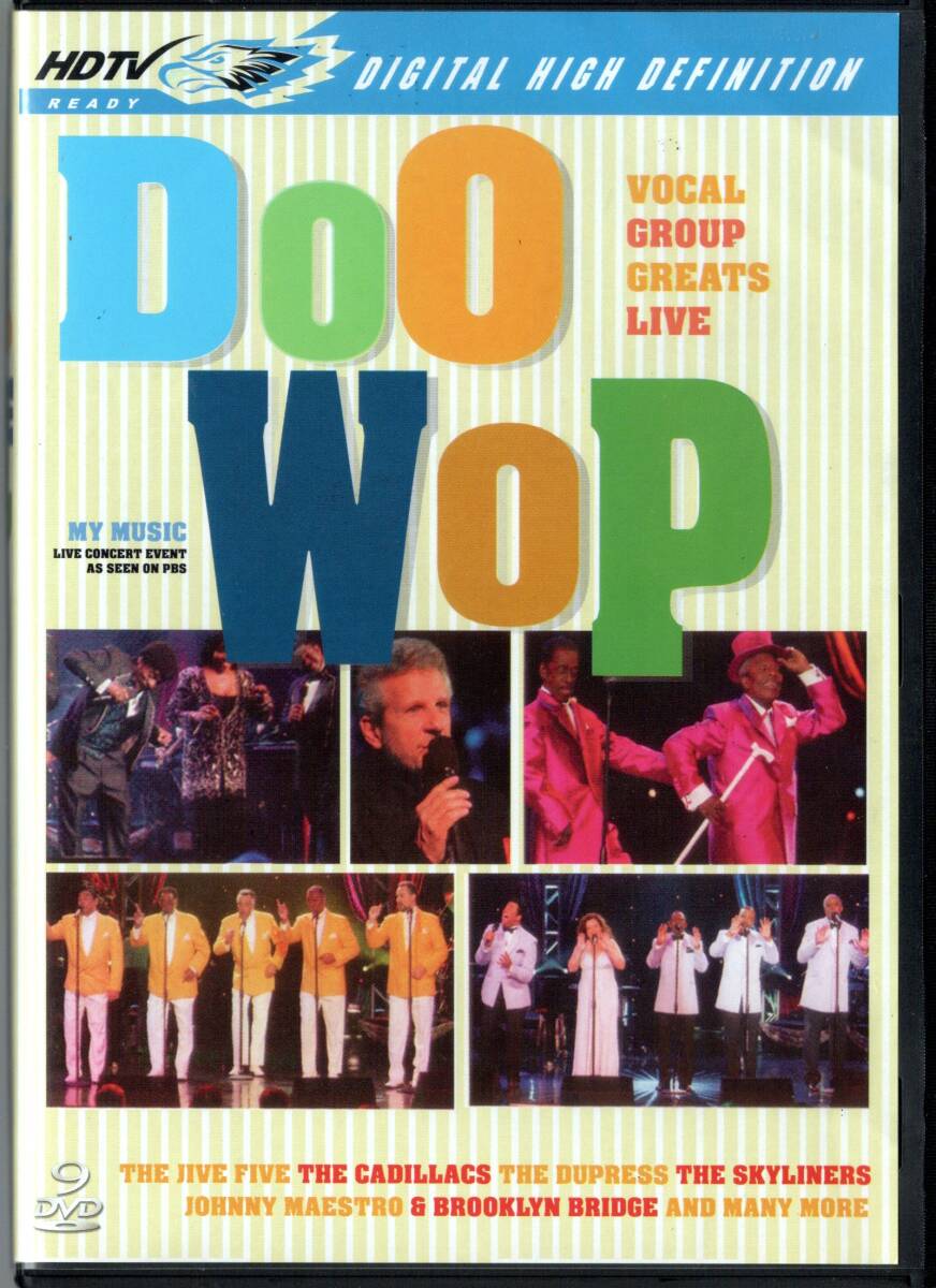 DOO WOP / VOCAL GROUP GREATE LIVE【DVD】THE JIVE FIVE,THE CADILLACS,THE DUPRESS,THE SKYLINERS,JOHNNY MAESTRO & BROOKLYN BRIDGE AND_画像1