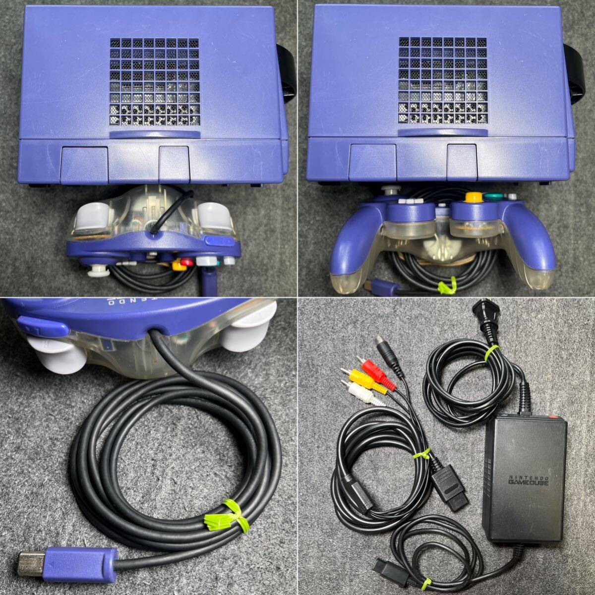 [ condenser exchange ] Game Cube GC violet body mainte cleaning OK control 340