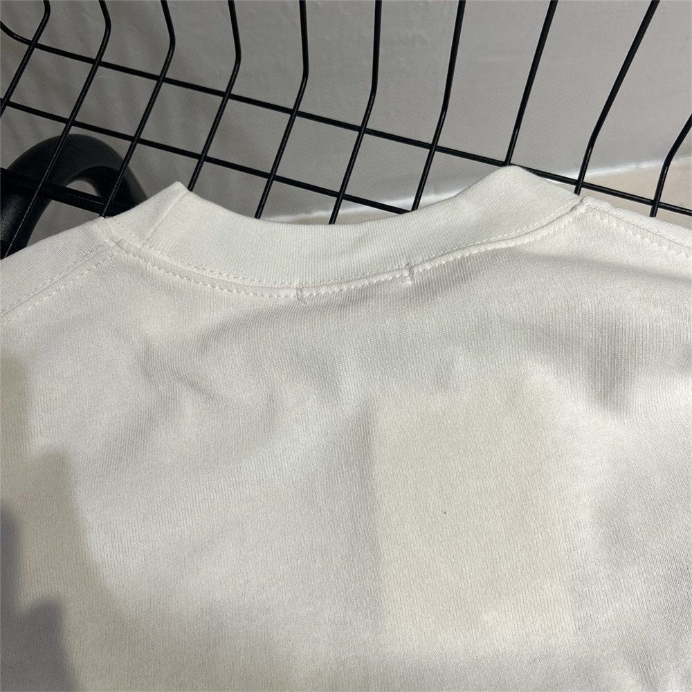 jil sander ジルサンダー 半袖 tシャツ おしゃれ ホワイト 簡約 オーバーサイズ ロゴコットンTシャツ_画像6