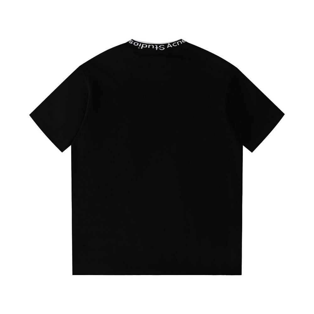 【Acne Studios】アクネストゥディオス ロゴ Tシャツ 黒 半袖Tシャツ ロゴT 男女兼用 トップス Lサイズ_画像2