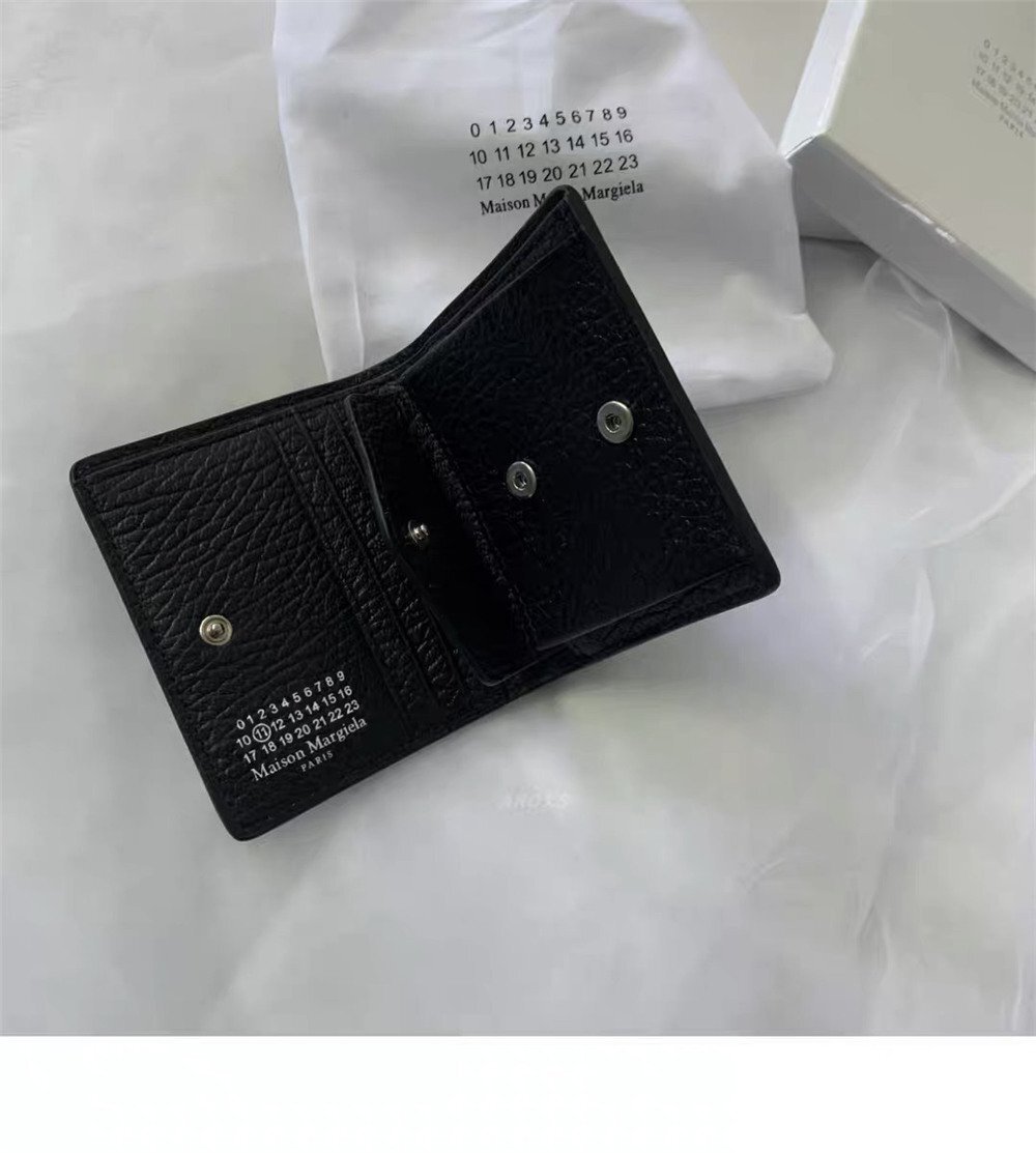 Maison margiela メゾンマルジェラ 二つ折り財布 レディース メンズ ウォレット 黒 おしゃれ 小物の画像5