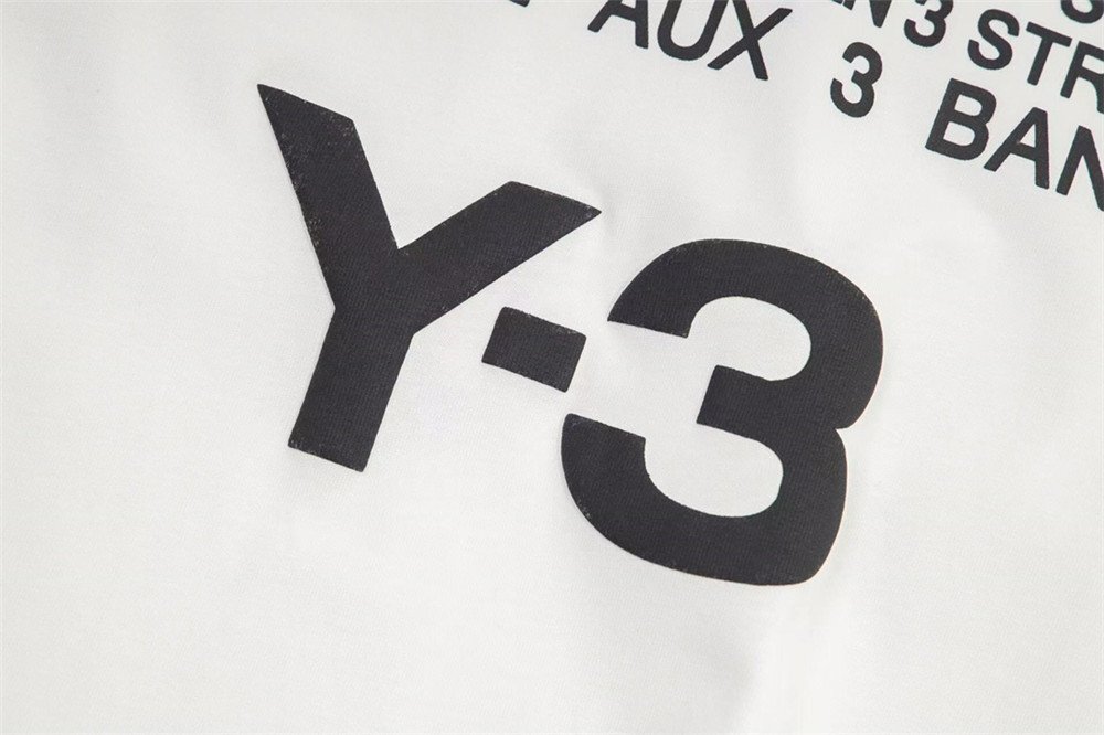 Y-3 YOHJI YAMAMOTO 半袖 Tシャツ ホワイト カジュアル t-shirt 男女兼用 カットソー コットン ヨウジヤマモト Lサイズ_画像6