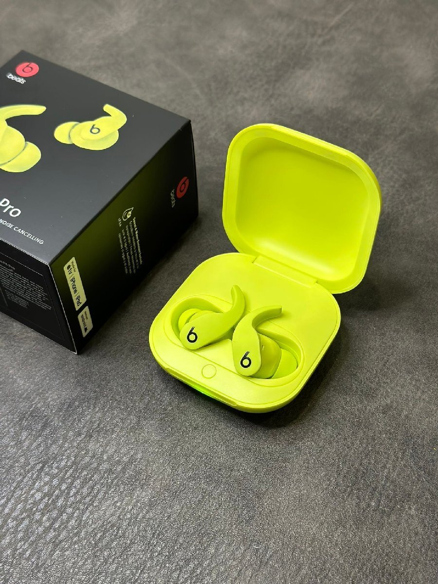 Beats Fit Pro - True Wireless Noise ワイヤレスノイズキャンセリングイヤフォン ボルトイエロー 並行輸入品の画像3