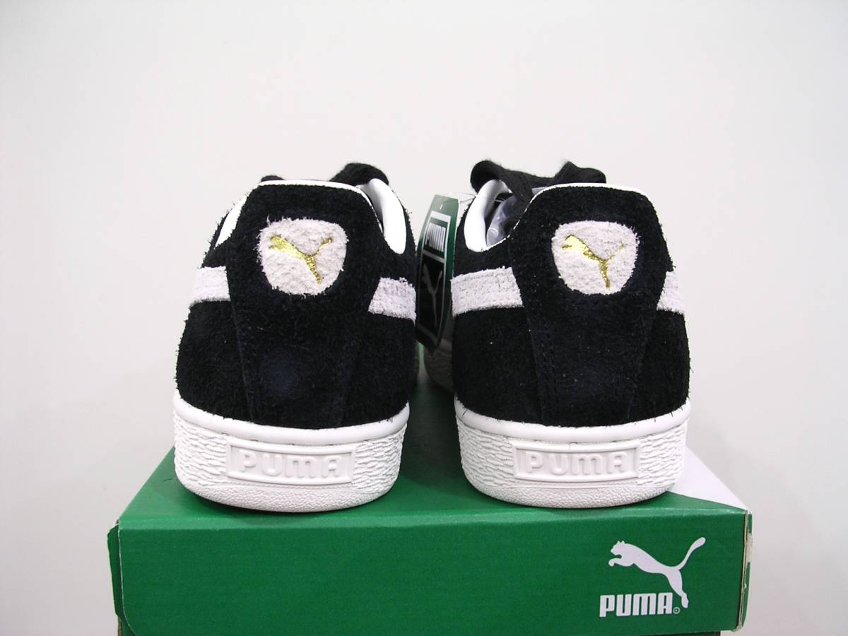 新品 PUMA SUEDE FAT LACE 黒白 US11 29cm 定価13200円 限定モデル プーマ スエード ファットレース #393167-03 クライド CLYDEの画像10