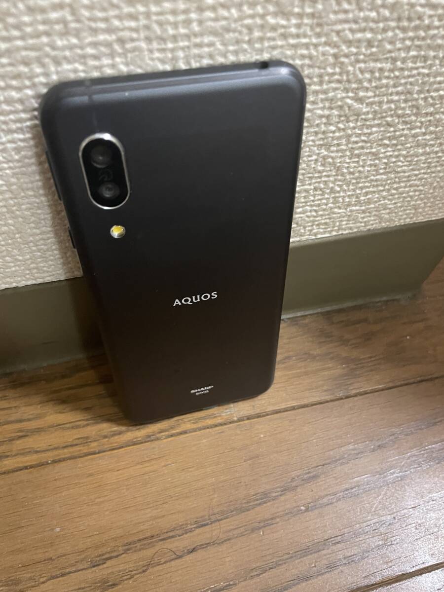 AQUOS sense3 SHV45 ブラック au SIMフリー No57の画像7