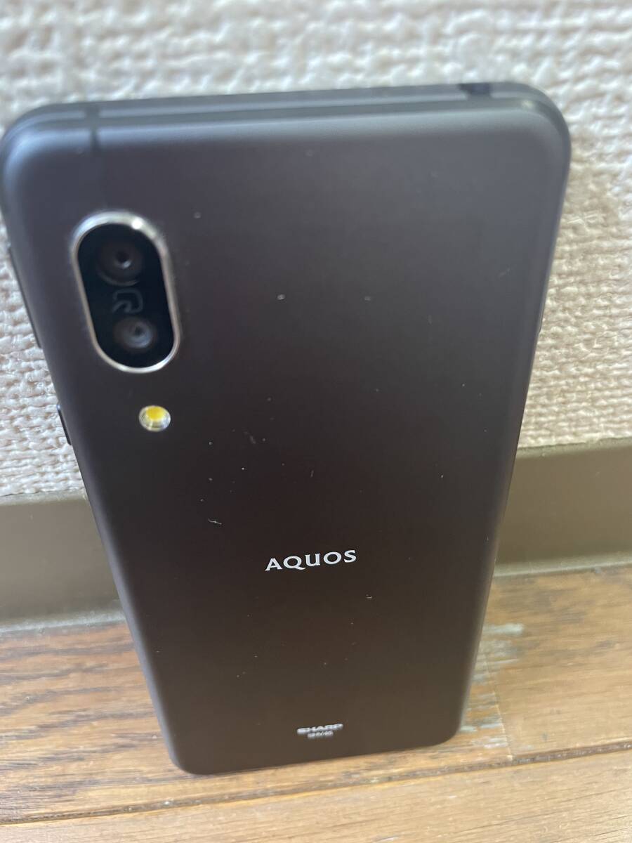 AQUOS sense3 SHV45 ブラック au SIMフリー No60の画像5