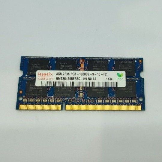 HYNIX DDR3 メモリ 4GB  PC3-10600S