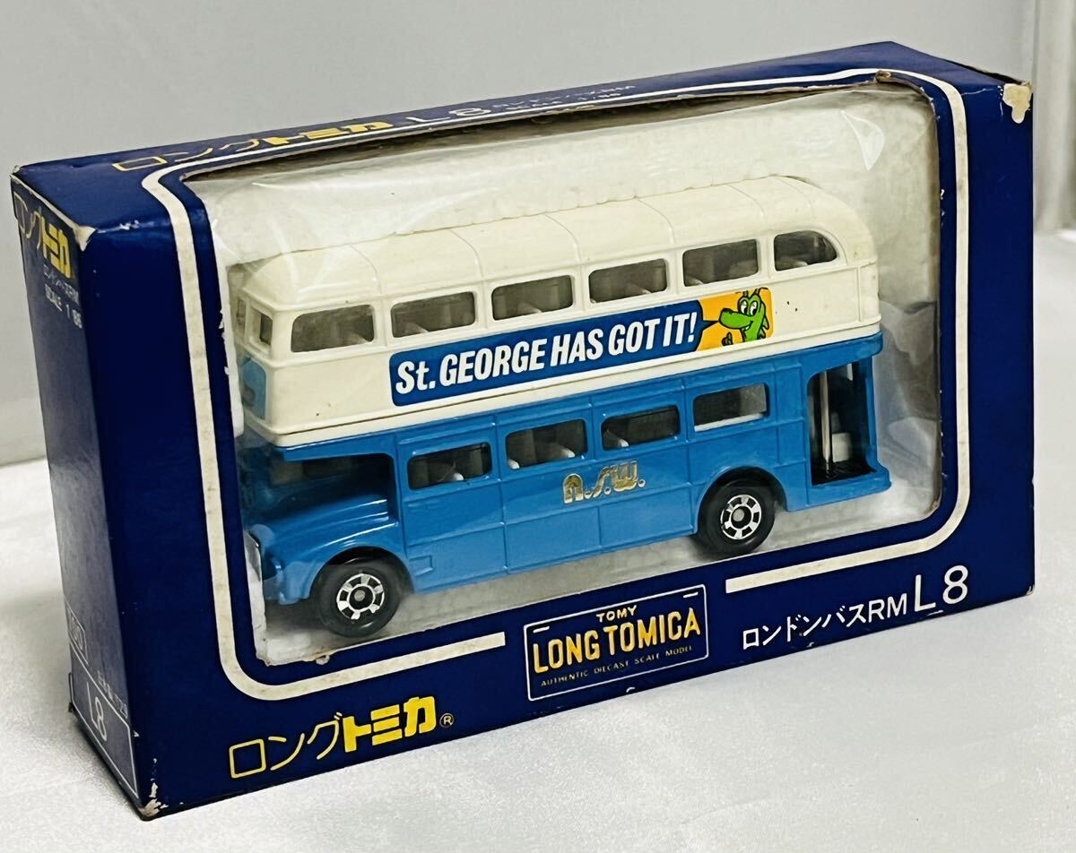 【トミカ】希少 レア ロングトミカ ロンドンバス RM Yahoo!オークション - 当時物 未使用品 ロングトミカ ロンドン