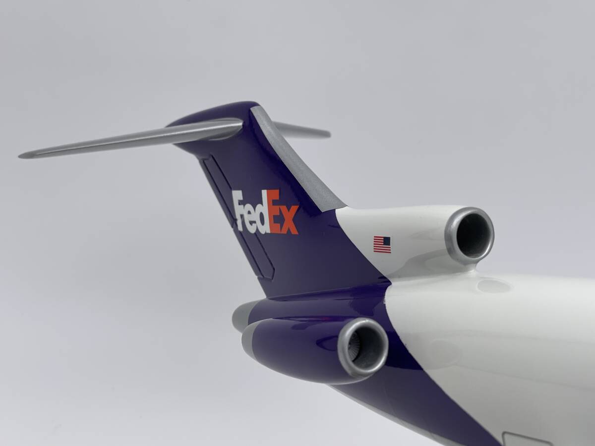 1/100 PACMIN パックミン BOEING 727-200F FedEx フェデックス ＋バンの画像7