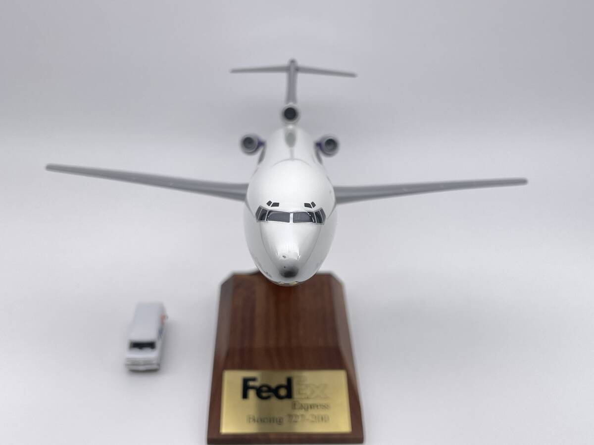 1/100 PACMIN パックミン BOEING 727-200F FedEx フェデックス ＋バンの画像5