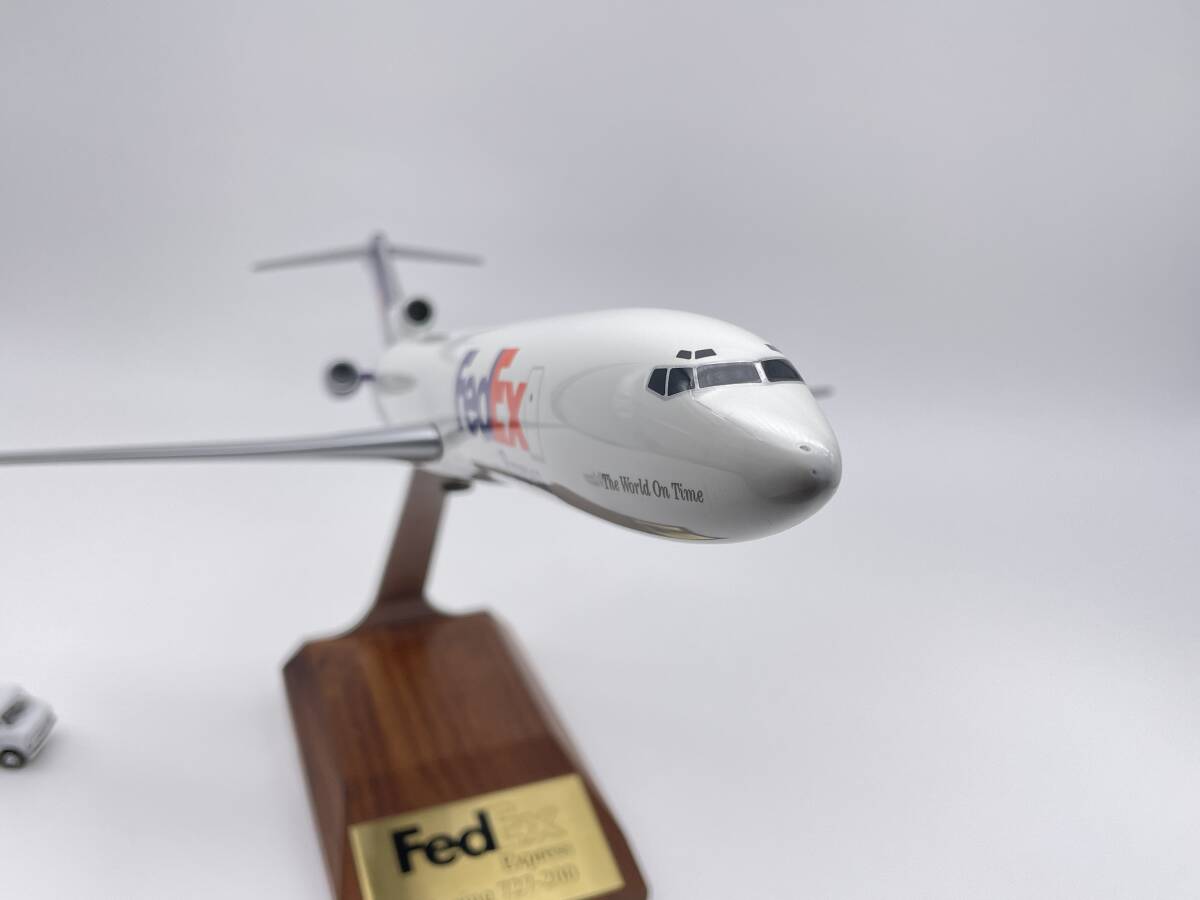 1/100 PACMIN パックミン BOEING 727-200F FedEx フェデックス ＋バンの画像4