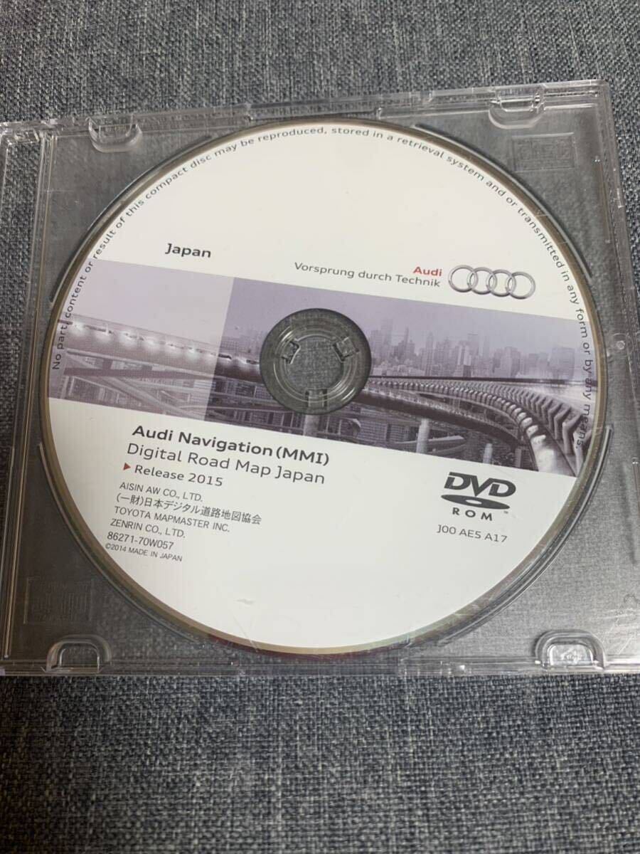 Audi 純正 アウディ 2015年 版 MMIタイプ DVDナビゲーション 地図データ 更新 最終版の画像1