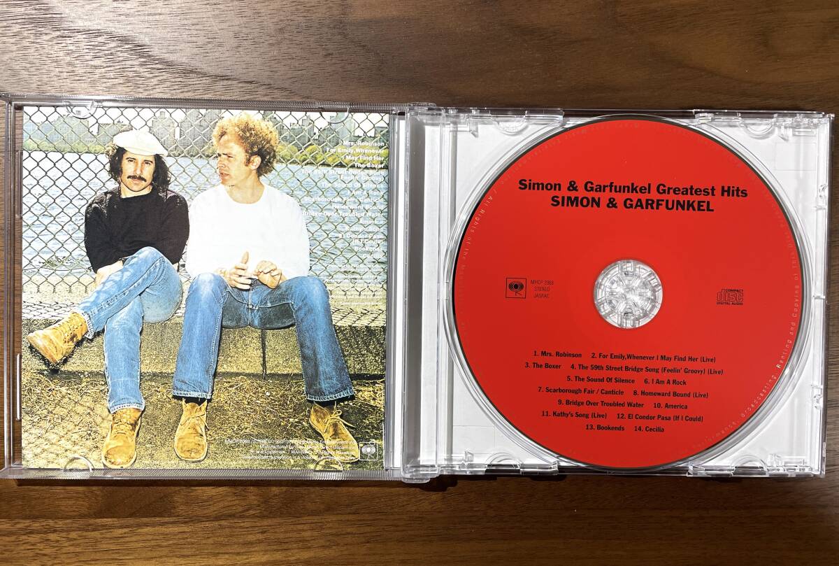 Simon & Garfunkel’s GREATEST HITS サイモン＆ガーファンクル グレイテスト・ヒッツ 国内版 CD 美品の画像2