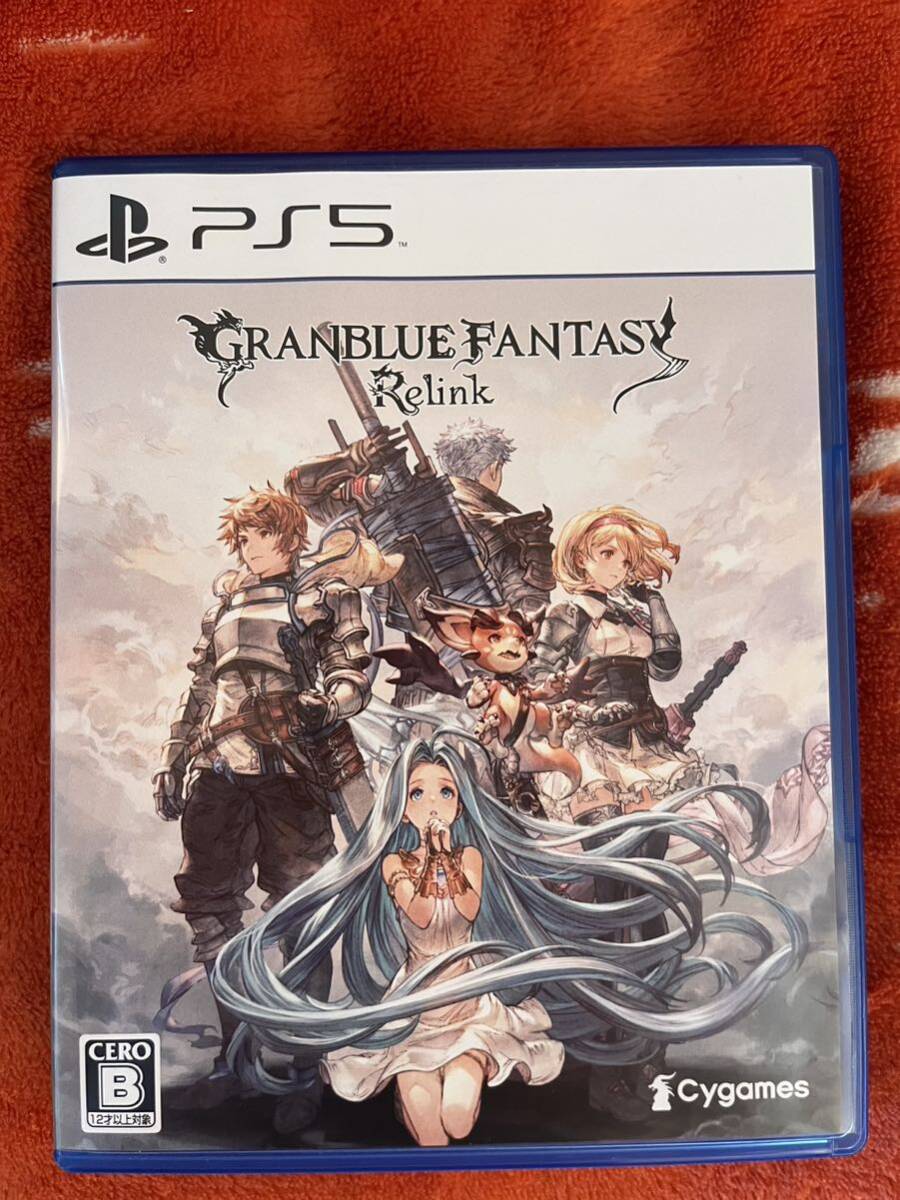 【中古】セブン特典（コード） 封入特典（コード）未使用 送料無料 PS5 GRANBLUE FANTASY : Relink グランブルーファンタジー リリンクの画像1