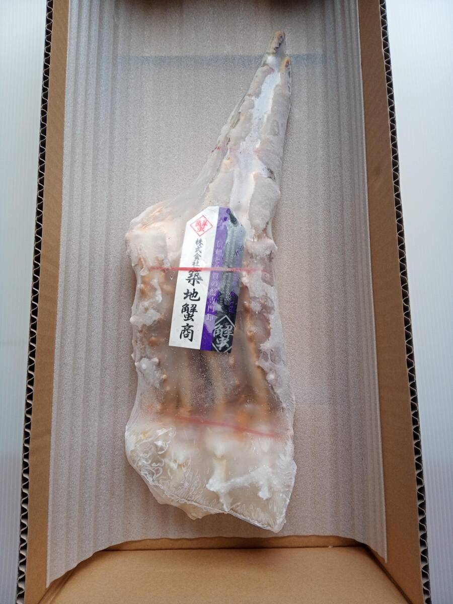 大サイズ＊人気商品 生タラバガニ  蟹の王様 １肩入り 5Lサイズ 約1.1kg の画像3