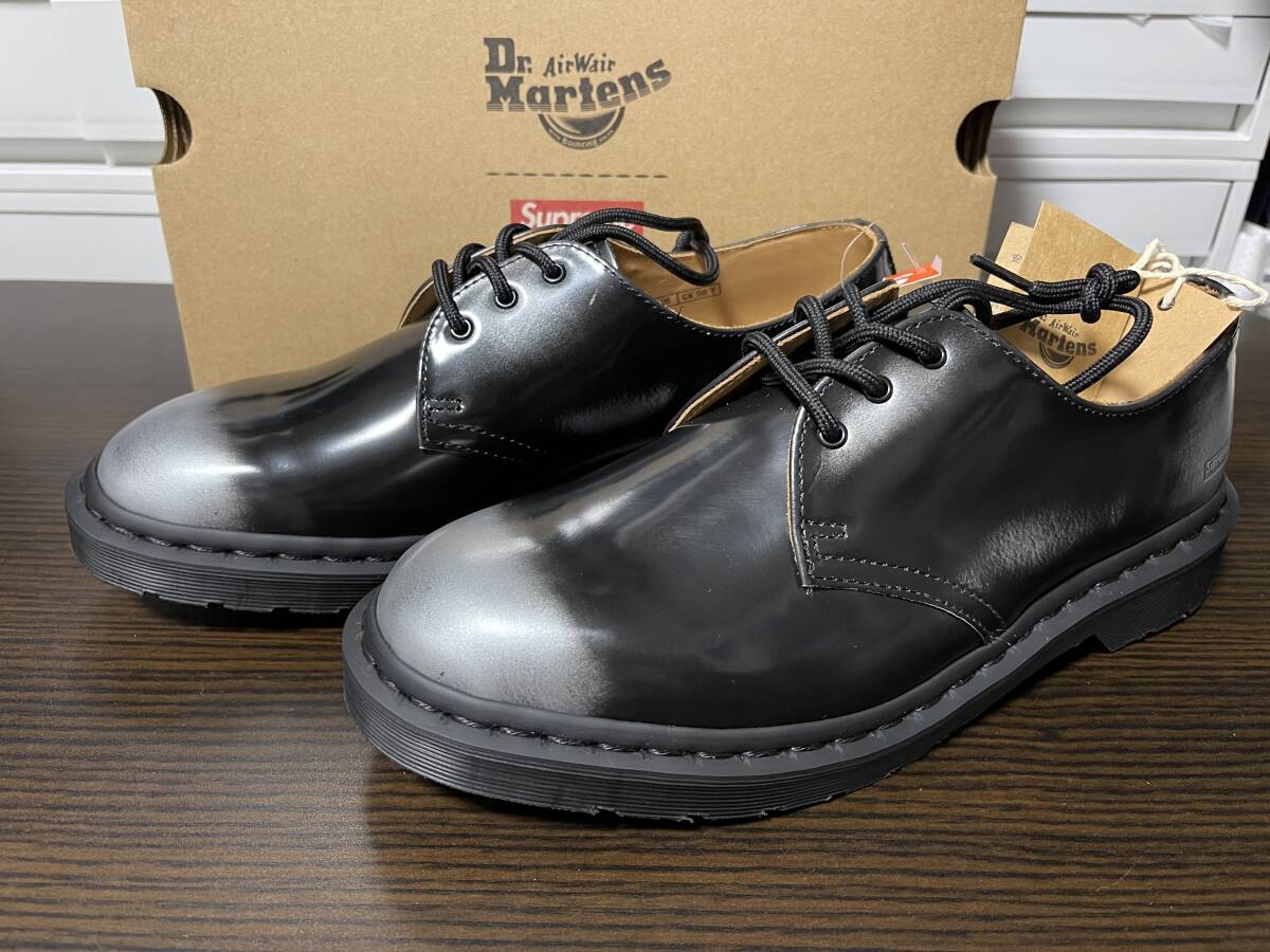 ★ Supreme × Dr.Martens 1461 3 Eye Shoe Black 27cm 2024SS★_画像1