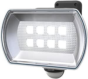 ムサシ RITEX フリーアーム式LEDセンサーライト(4.5Wワイド) 「乾電池式」 防雨型 LED-15_画像1