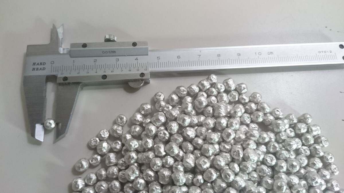 純 マグネシウム 600g 99.9% 5mm ボール DIY 水素 粒状金属 粒 送料無料_画像4