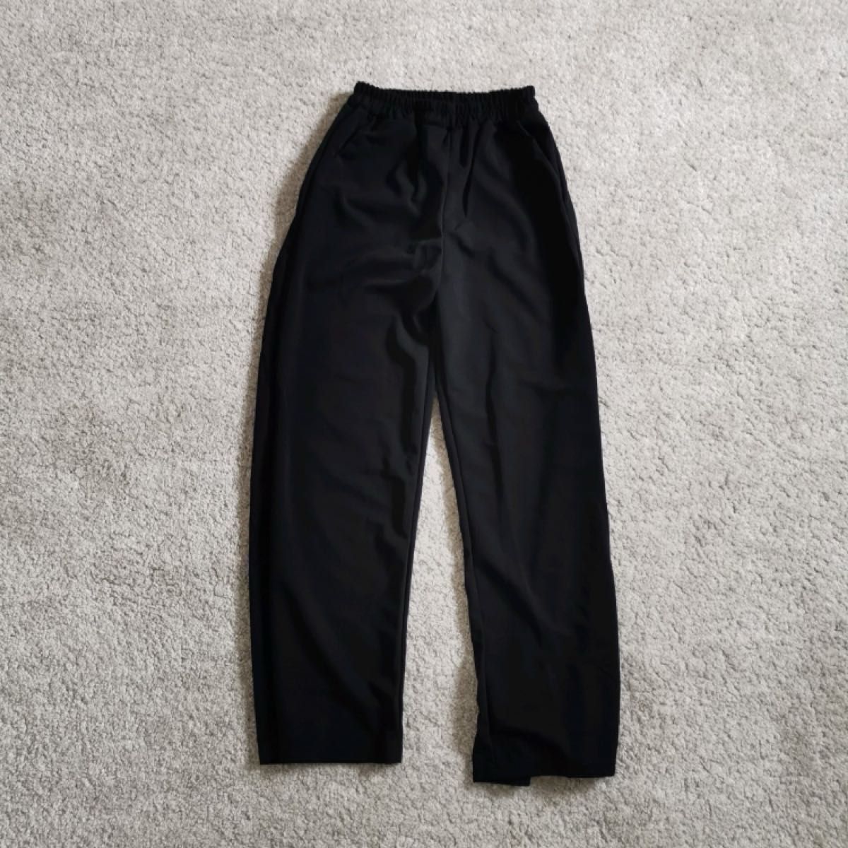 ☆セール☆ パンツスーツ3点セット　XL  フォーマル　ブラック　黒　大きいサイズ　冠婚葬祭　スーツ　パンツ　オフィスカジュアル