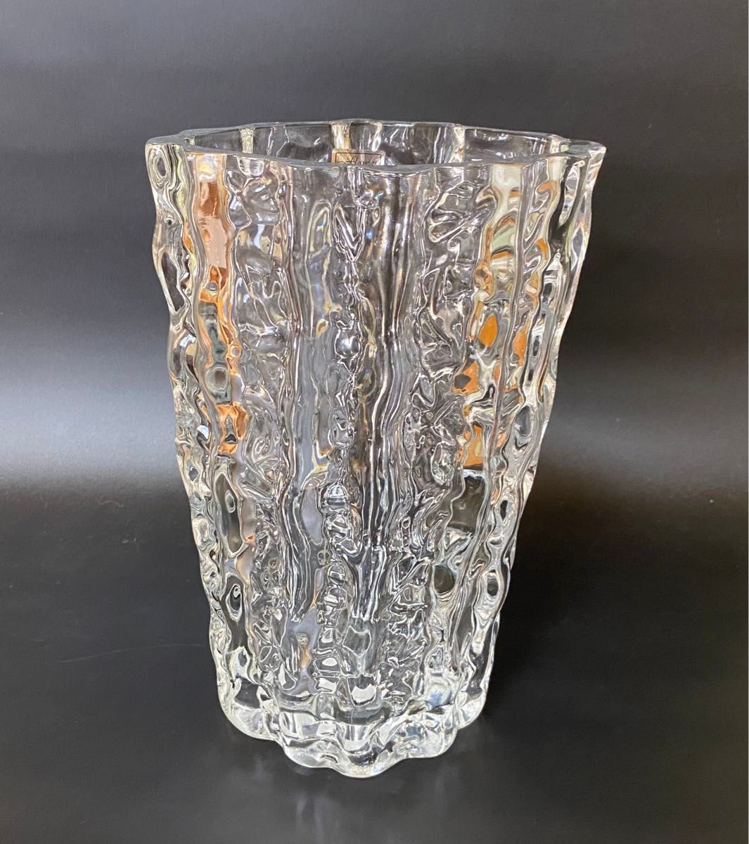 花瓶 フラワーベース  花器  ガラス製　ガラス花瓶  花入　東洋ガラス　未使用品　10