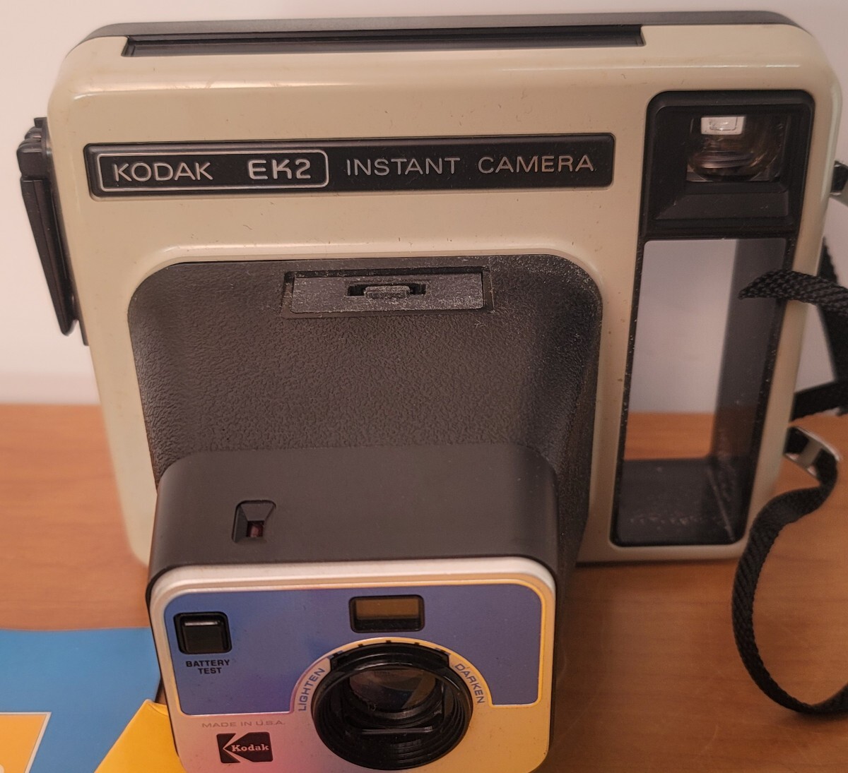 Kodak コダック インスタントカメラ EK2 当時物 保管品 箱あり_画像4