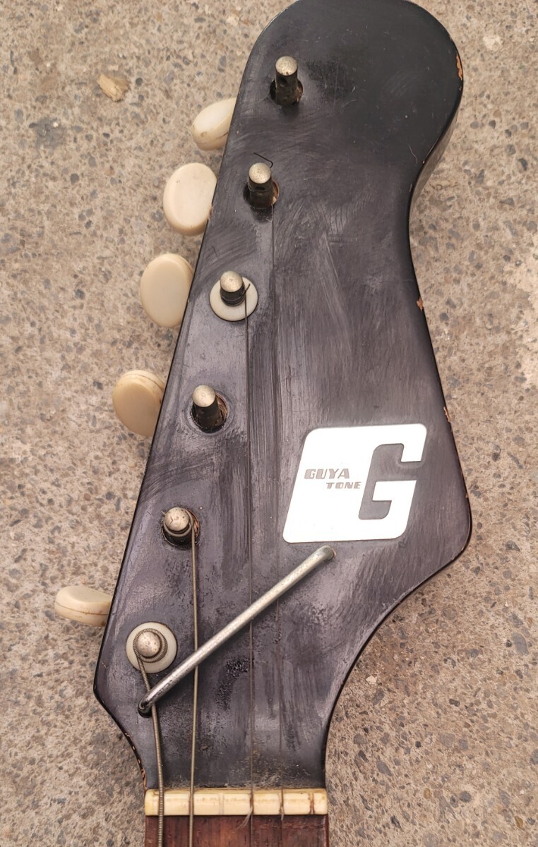 Guyatone LG-65T ジャパンヴィンテージ ビザールギター エレキギター 中古現状品 GUYA TONEの画像3