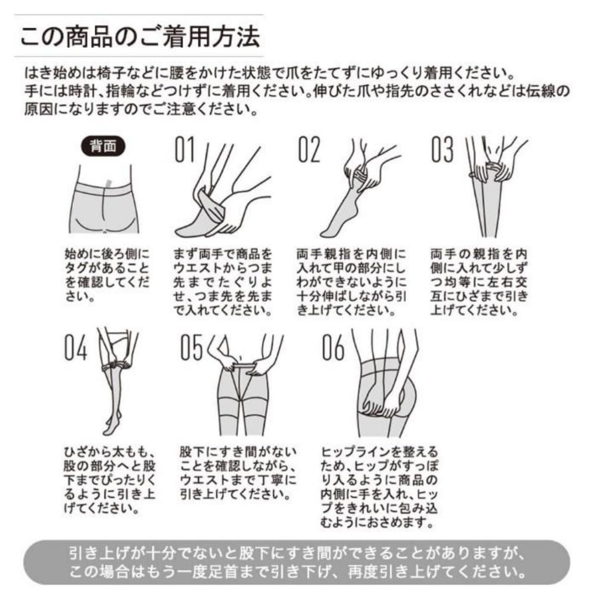 M〜L】RIZAPライザップ　着圧ストッキング　ヌードベージュ3足セット　グンゼ