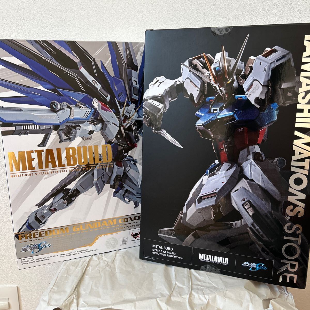 Metal Build フリーダムコンセプト2&ストライク ヘリオポリス版 2体セットの画像1