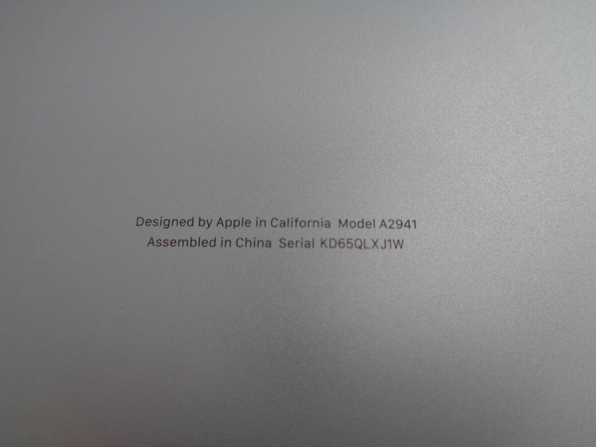 ★極美 保証期限内 アップル(Apple) MQKT3J/A 15インチMacBook Air 2023年モデル 8コアCPU 10コアGPU Apple M2チップ 512GB SSD☆彡の画像8