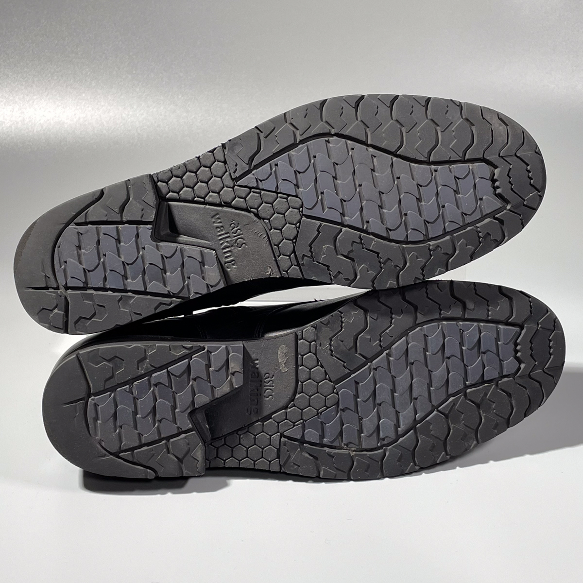 即決 asics pedala アシックス ペダラ チャッカブーツ ショートブーツ ブラック 黒 メンズ GORE-TEX 革靴 26cm ビジネスシューズ B1591_画像5