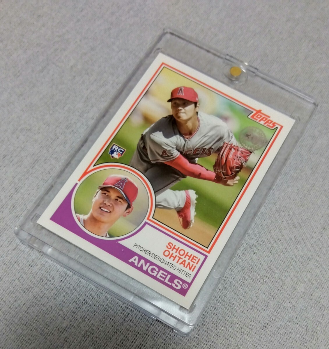 【1円スタート / RC】MLBカード, 大谷翔平(SHOHEI OHTANI), topps, 1983-2018 35th ANNIVERSARY, 83-2, ルーキーカードの画像3