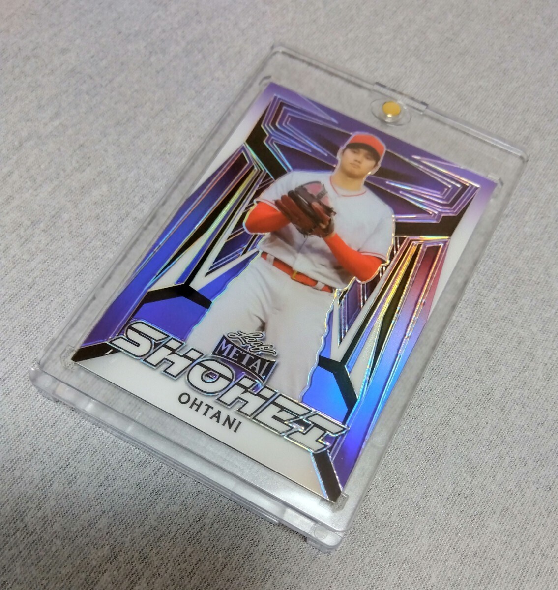 【1円スタート / 15枚限定】MLBカード, 大谷翔平(SHOHEI OHTANI), Leaf METAL, SO-2の画像3