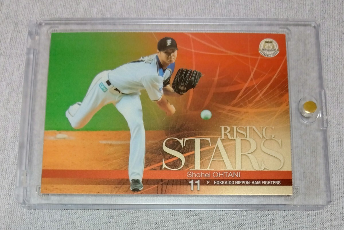 【1円スタート】MLBカード, 大谷翔平(SHOHEI OHTANI), BBM, 25th ANNIVERSARY, RISING STARS, RS5の画像2