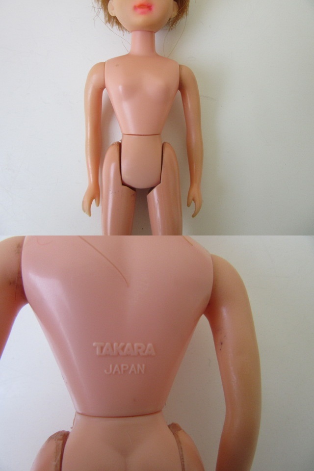 ジャンク品 タカラ 2代目 リカちゃん 洋服２着付 //検索 着せ替え人形 フィギュア の画像5