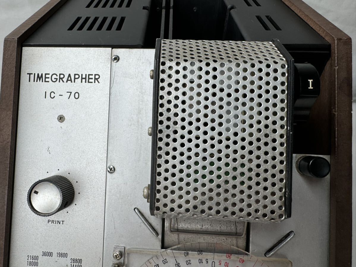 a356) Fuji электронный промышленность время gla мех TIMEGRAPHER IC-70 часы ремонт инструмент 