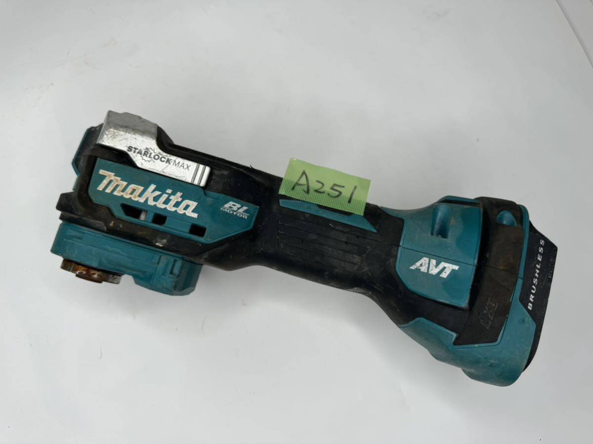 a251)マキタ makita 18v 充電式マルチツール TM52D の画像1