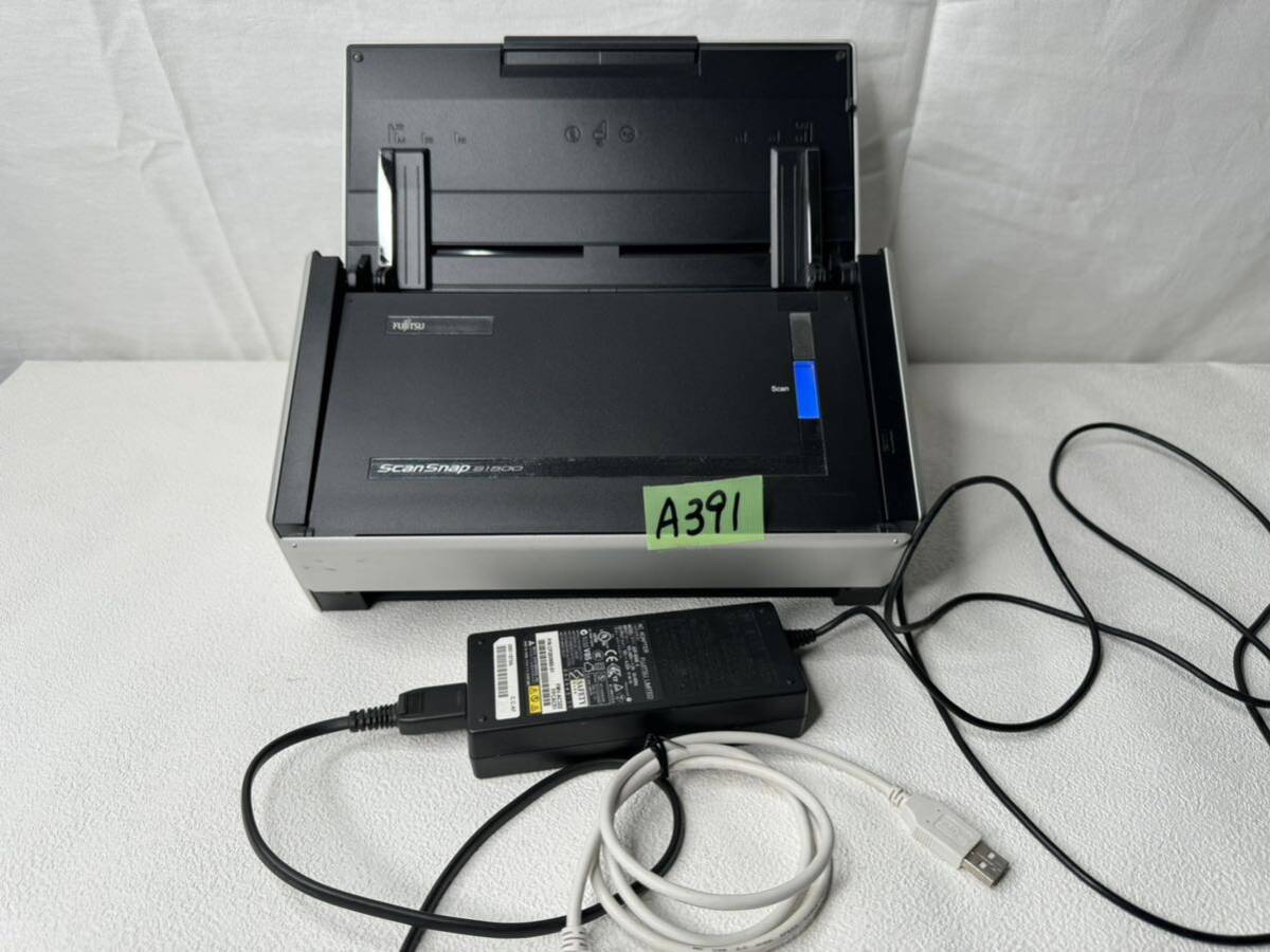 a391）FUJITSU 富士通 ScanSnap スキャンスナップ S1500の画像1