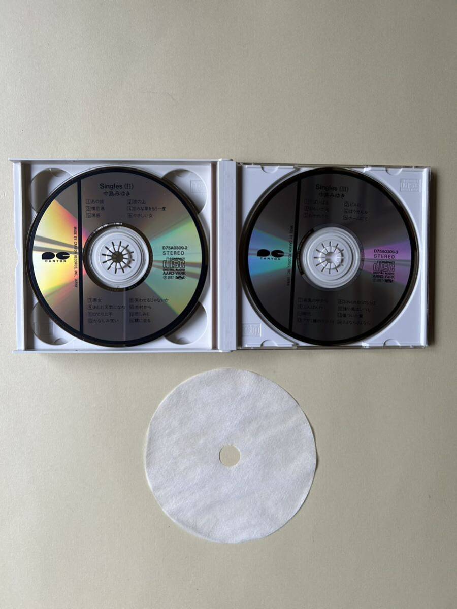 中島みゆき Singles 3CD の画像4
