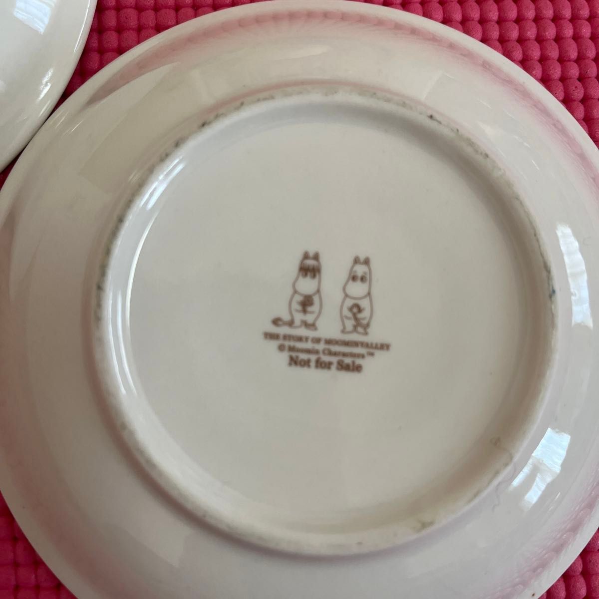ムーミン 陶器 皿 2枚セット(中古)