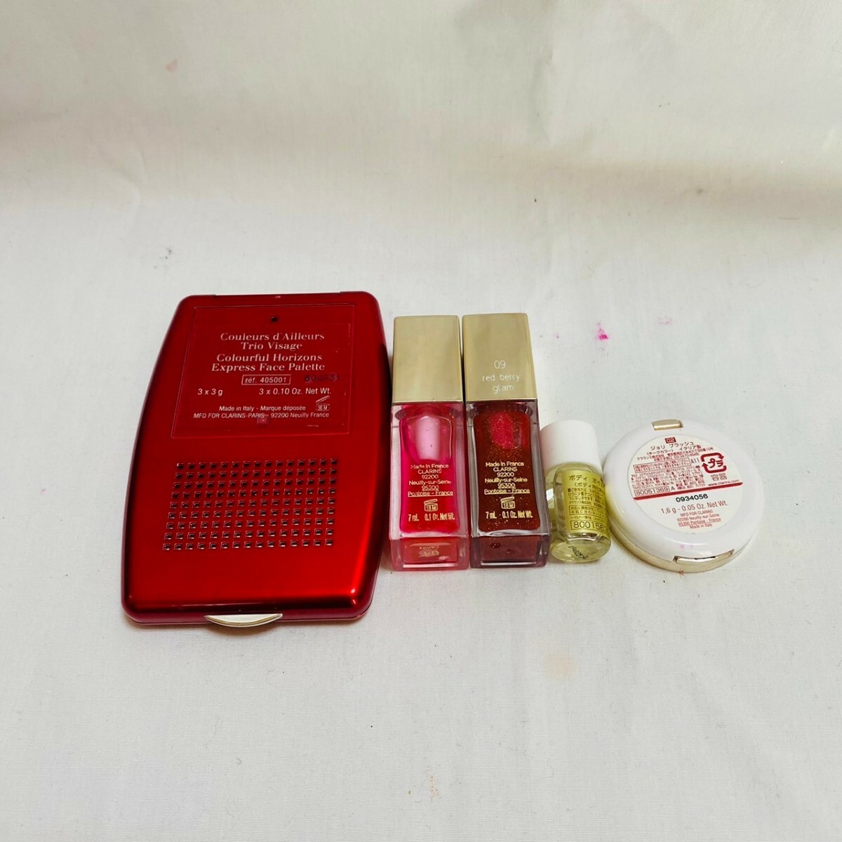 CLARINS　フェイスパレット　リップオイル　他_画像3