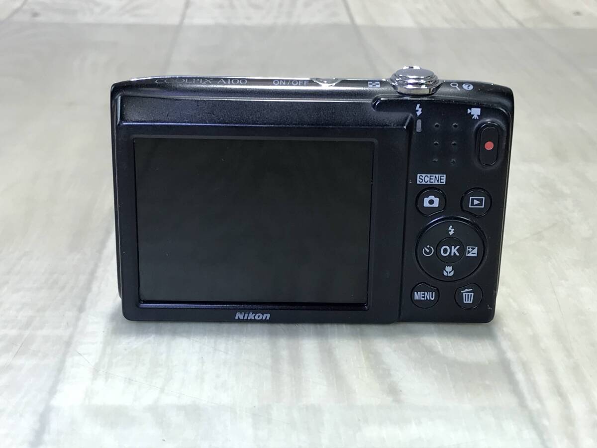 ☆ Nikon ニコン コンパクトデジタルカメラ シルバー COOLPIX デジカメ A100 【 未確認/ 現状品 】 （PN-4D35） ☆_画像4