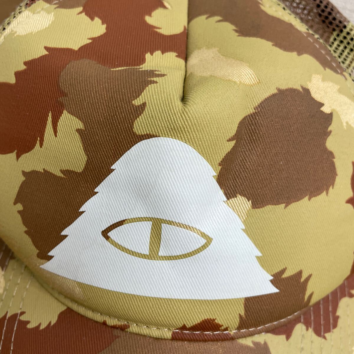 【おすすめ・美品】POLeR 迷彩 キャップ ポーラー CAMP VIBES 帽子 アウトドア キャンプ _画像6