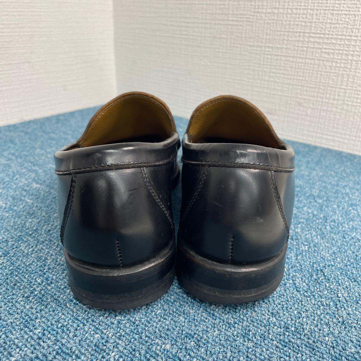 【美品】SHETLAND FOX コブラヴァンプ シェットランドフォックス REGAL リーガル ローファー トラッド 6 1/2 ビジネスシューズ 革靴 の画像3