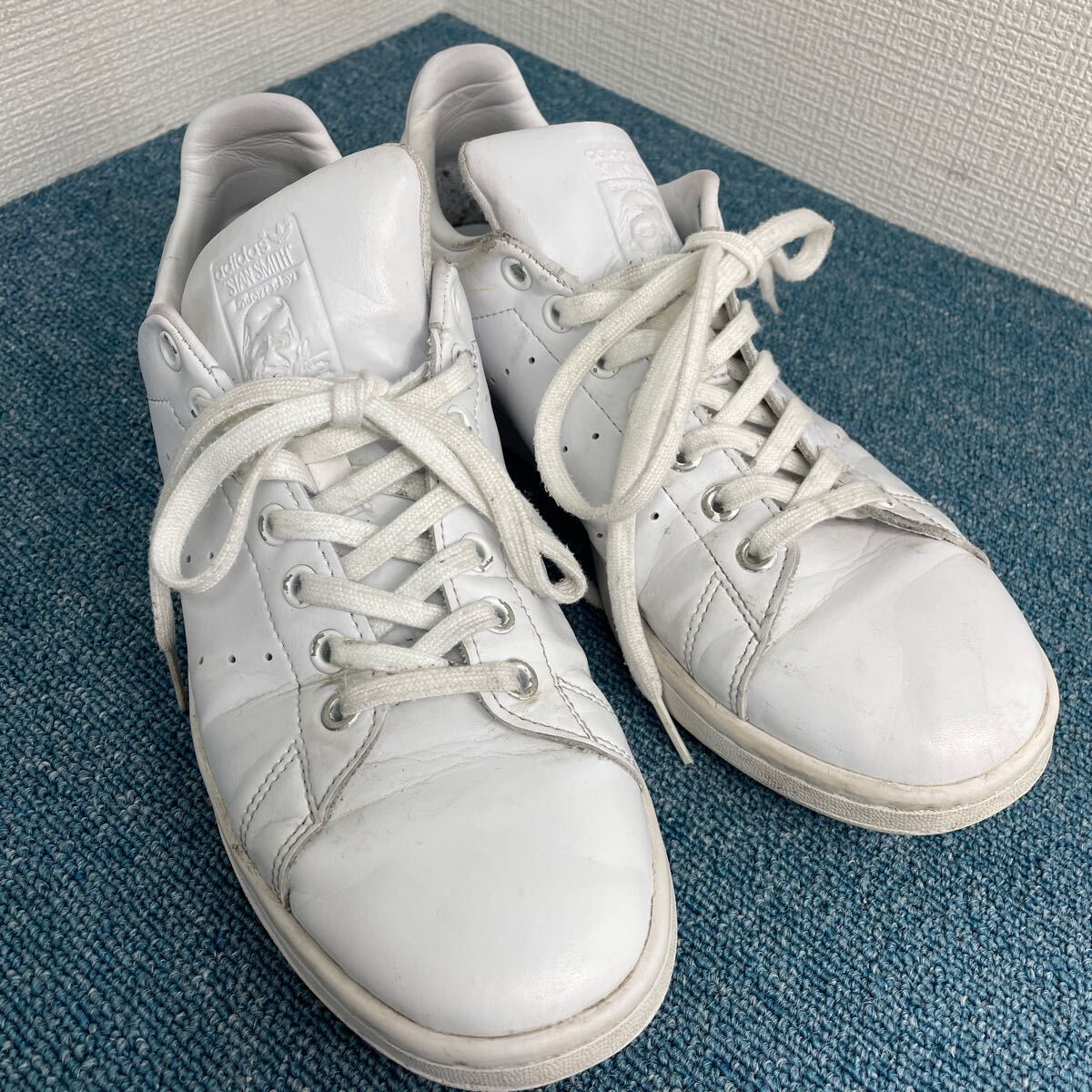 adidas STAN SMITH Adidas Stansmith PRIMEGREEN 27.5cm спортивные туфли обувь белый белый American Casual б/у одежда FX5500