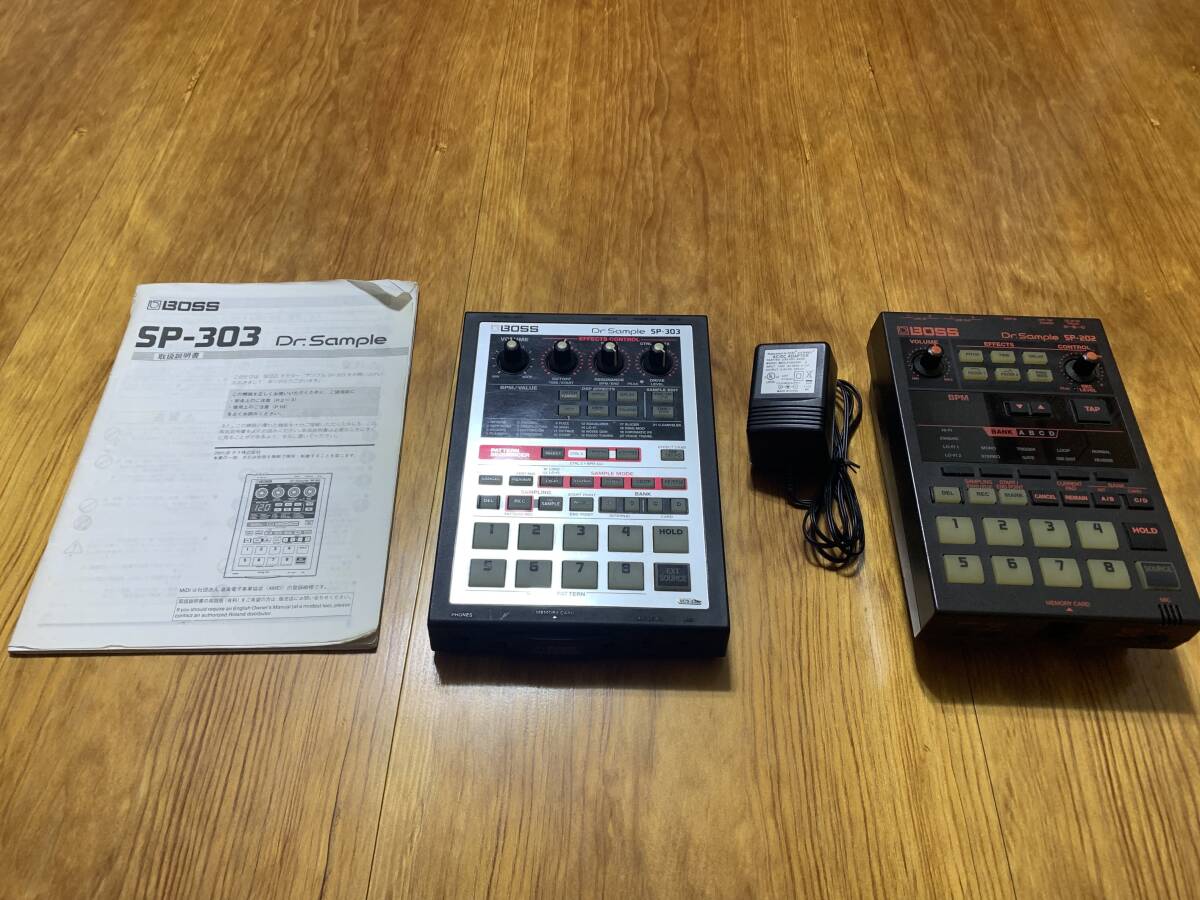 Boss SP-303, SP-202セット SP-202のみジャンク Madlib MF Doom サンプラーの画像1