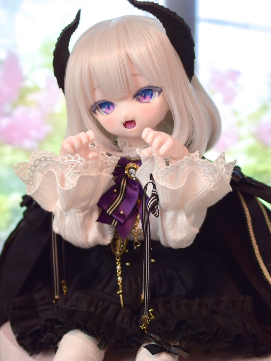 【ぽこあどおる】DDH-01 セミホワイト肌 カスタムヘッド ＭＤＤ ドルフィードリーム ドールの画像5