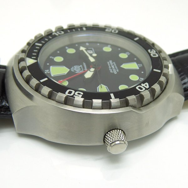 1 jpy ~ Tauchmeister torch Meister 1000M diver watch self-winding watch T0266 * click post or Sagawa * ~5/4( earth ).* pawnshop -9641