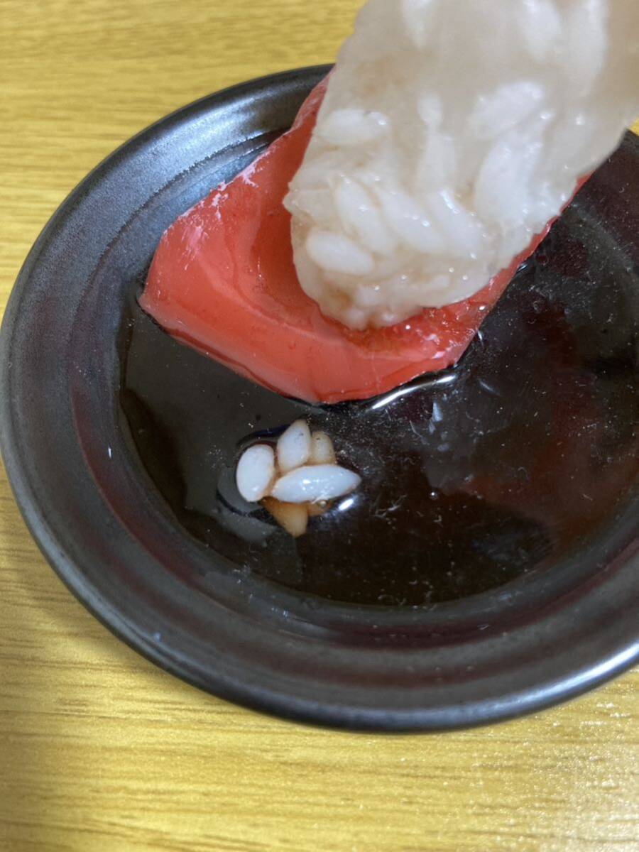 祖食品サンプル屋 つまみ寿司 中トロ リアル マグロ お寿司 日本製 手作り ハンドメイドの画像5