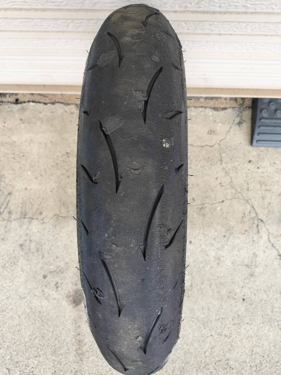 中古 DUNLOP D212 120/70ZR17_画像2