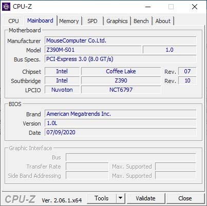 ★ 訳あり MSI Z390M-S01 LGA1151/Z390/DDR4 MicroATX ★の画像7